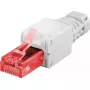 Microconnect KON520TL RJ-45 kištukinis lizdas baltas