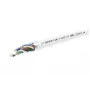 Cat6 F-UTP tinklo kabelis 4x2xAWG23 LSZH baltas 500m