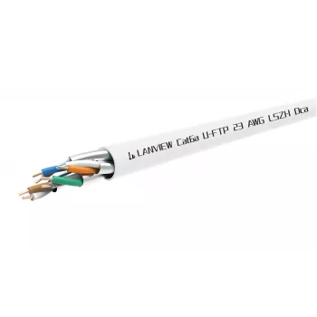 Lanview LVN122432 tinklo kabelis baltas 305 m Cat6a U/FTP (STP)