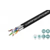 Lanview LVN122445 Cat6a U-FTP tinklo kabelis 4x2xAWG23, 500 m, juodas