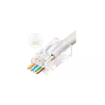 Lanview LVN125305 RJ45 kištukas permatomas