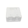 Lanview LVN127767 lizdinis kištukinis tinklo lizdas 2 x RJ-45 Baltas