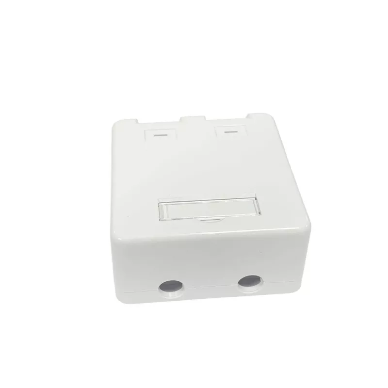 Lanview LVN127767 lizdinis kištukinis tinklo lizdas 2 x RJ-45 Baltas