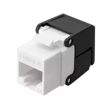 Lanview LVN128076 kiestone modulis, Cat5e, neekranuotas, RJ-45, juodas