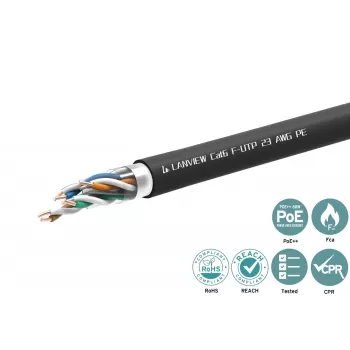 Lanview LVN-CAT6PE-FUTP-305M tinklo kabelis Cat6 F/UTP (FTP) 305 m
