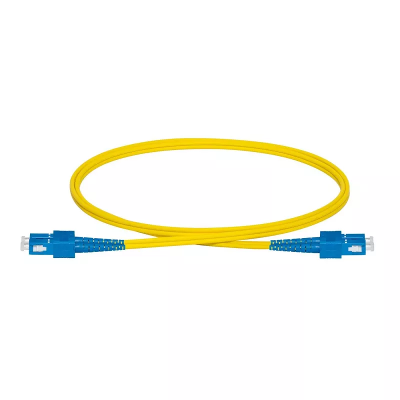 Lanview LVO231379 InfiniBand / šviesolaidinis kabelis 5 m 2x SC geltonas