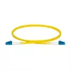 Lanview LVO231406 vienmodis šviesolaidinis kabelis 1 m 2x LC geltonas OS2