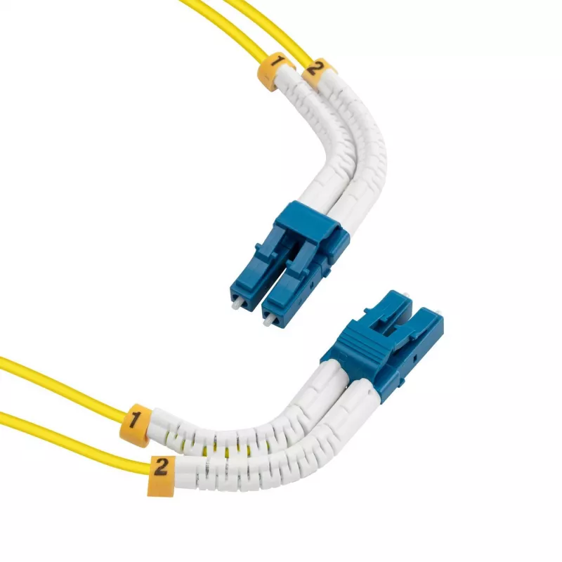 Lanview LVO231406-FLEX InfiniBand / šviesolaidinis kabelis 1 m LC LC/LC geltonas