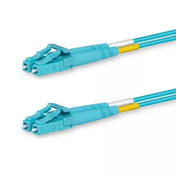 Lanview LVO231471 šviesolaidinis kabelis OM3 5 m 2x LC Aqua