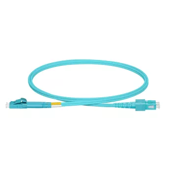 Lanview LVO231477 InfiniBand / šviesolaidinis kabelis 1 m 2x LC 2x SC Akvamarino spalvos