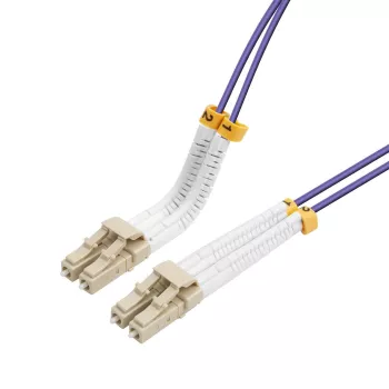 Lanview LVO2318005-FLEX lankstus šviesolaidinis kabelis 0.5 m LC LC/LC violetinis