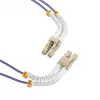 Lanview LVO231810-FLEX 1 m LC/LC OM4 šviesolaidinis šuolis violetinis