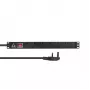 Lanview LVR-3MUK-SW-UK6 maitinimo paskirstymo blokas (PDU) 6 AC lizdai 1.4U juoda