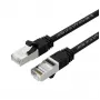 Lanview LV-SFTP6A015B tinklo kabelis 1,5 m S/FTP (S-STP) juodas