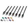 Lanview LV-UTP6A20B tinklo kabelis, 20 m, Cat6A S/FTP, juodas