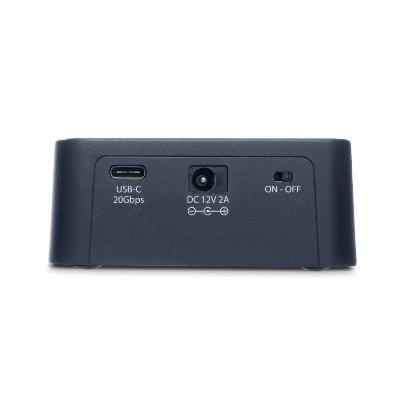 StarTech.com 1:1 M.2 NVMe diskų kopijavimo įrenginys, atskiras M.2 SSD kopijuoklis iki 90 GB/min, USB 3.2 20 Gbps M.2 dviejų lizdų dokas, su USB-C/A kabeliais