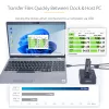 StarTech.com 1:1 M.2 NVMe diskų kopijavimo įrenginys, atskiras M.2 SSD kopijuoklis iki 90 GB/min, USB 3.2 20 Gbps M.2 dviejų lizdų dokas, su USB-C/A kabeliais