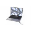 Compulocks Ledge adapteris su raktu, skirtas MacBook Air 13 col. M2 ir M3, sidabrinis