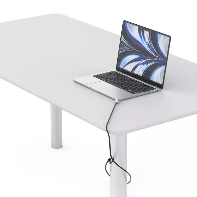Compulocks Ledge adapteris su raktu, skirtas MacBook Air 13 col. M2 ir M3, sidabrinis