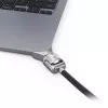 Compulocks Ledge adapteris su raktu, skirtas MacBook Air 13 col. M2 ir M3, sidabrinis