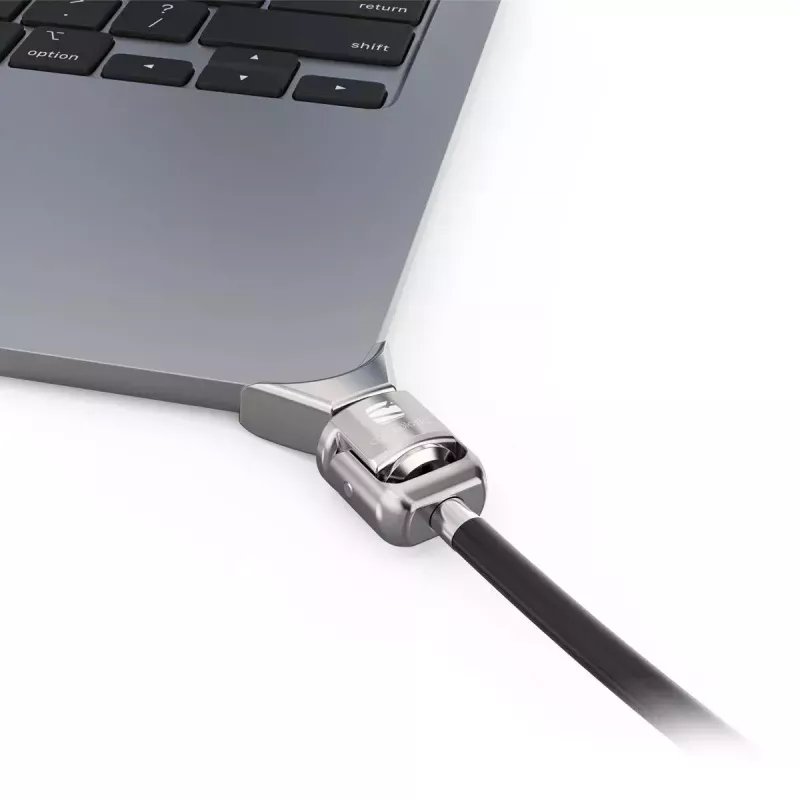Compulocks Ledge adapteris su raktu, skirtas MacBook Air 13 col. M2 ir M3, sidabrinis