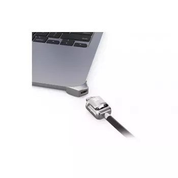 Compulocks Ledge adapteris su raktu, skirtas MacBook Air 13 col. M2 ir M3, sidabrinis