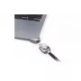 Compulocks Ledge adapteris su raktu, skirtas MacBook Air 13 col. M2 ir M3, sidabrinis