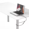 Compulocks Ledge Lock Adapter, skirtas MacBook Pro 14 colių M1 M2 M3, su raktiniu kabelio užraktu, sidabrinis