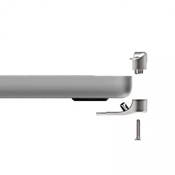 Compulocks Ledge Lock Adapter MacBook Pro 16 colių M1 M2 M3 raktinis kabelio užraktas sidabrinis