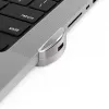Compulocks Ledge Lock Adapter MacBook Pro 16 colių M1 M2 M3 raktinis kabelio užraktas sidabrinis
