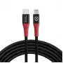 Microconnect MC-CLIGHTNING-SC duomenų blokavimo laidas Lightning 1.5 m Juoda