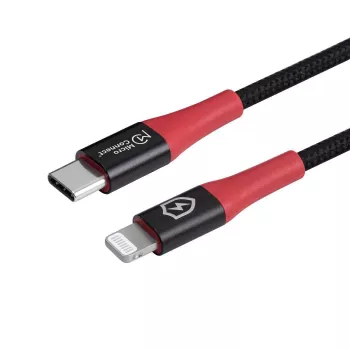 Microconnect MC-CLIGHTNING-SC duomenų blokavimo laidas Lightning 1.5 m Juoda