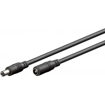 Microconnect MC-DC552510 maitinimo laidas, juodas, 10 m