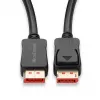 Microconnect MC-DP-MMG-050V1.4 DisplayPort kabelis 0,5 m Juoda