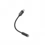 Microconnect MC-LIGHTJACK3.5 adapteris Lightning → 3,5 mm lizdas, 0,1 m, juodas