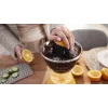 Citrusinė spauda Bosch MCP72GPB – elektrinė citrinų spauda, nerūdijantis plienas, 1 L talpa, juoda