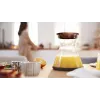 Citrusinė spauda Bosch MCP72GPB – elektrinė citrinų spauda, nerūdijantis plienas, 1 L talpa, juoda