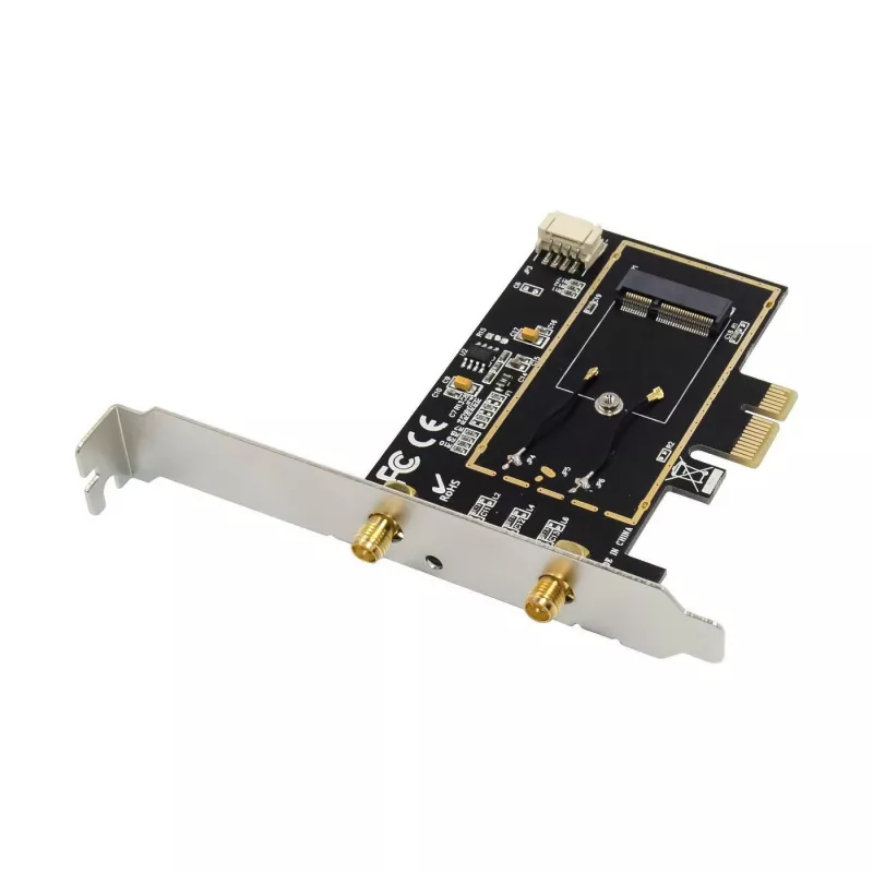 MicroConnect MC-PCIE-INT7260DUAL belaidžio tinklo plokštė su Bluetooth, 3000 Mbit/s