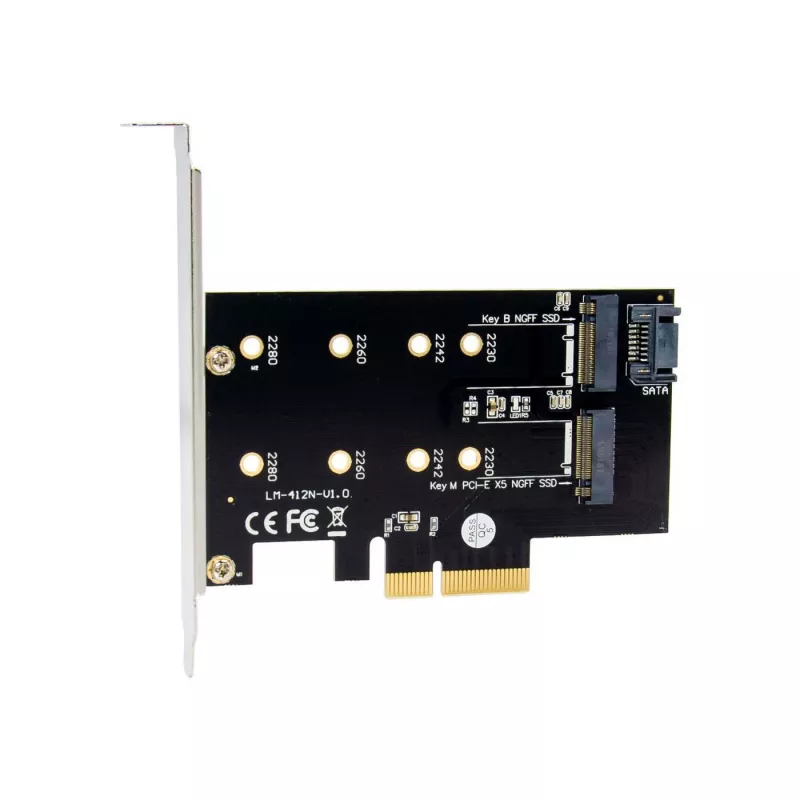 Microconnect MC-PCIE-SSDADAPTER vidinė M.2 sąsajos plokštė / adapteris