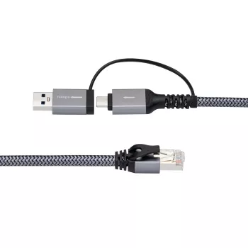 Microconnect CAT6 FTP į USB A-C adapterio kabelis, 1 m