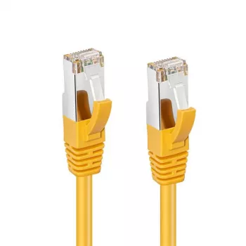 Microconnect MC-SFTP6A0025Y tinklo kabelis 0,25 m Cat6a S/FTP (S-STP) geltonas