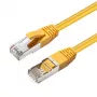 Microconnect MC-SFTP6A05Y tinklo kabelis 5 m Cat6a S/FTP geltonas