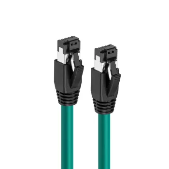 Microconnect MC-SFTP8005G tinklo kabelis Žalia 0,5 m Cat8.1 S/FTP (S-STP)