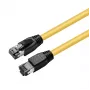 Microconnect MC-SFTP8015Y tinklo kabelis geltonas 1,5 m Cat8.1 S/FTP (S-STP)