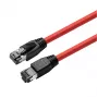 Microconnect MC-SFTP802R tinklo kabelis Raudonas 2 m Cat8.1 S/FTP (S-STP)