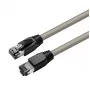 Microconnect MC-SFTP5 tinklo kabelis pilkas 5 m Cat8.1 S/FTP (S-STP)