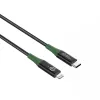Microconnect MC-SMART USB C-L-2 laidojimo laidas Lightning 2 m Juodas, Žalias