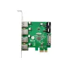 Microconnect MC-USB3.0-F3B1 vidinė USB 3.2 Gen 1 (3.1 Gen 1) sąsajos plokštė / adapteris