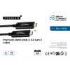 Microconnect MC-USB3.1C15OP USB 3.2 Gen 2 (3.1 Gen 2) laidas USB C 15 m juodas