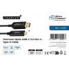 Microconnect MC-USB3.2CA15OP USB aktyvus optinis kabelis USB 3.2 Gen 2 15 m USB A / USB C juodas